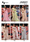 Jimmy Vol 6 By LT Pn Cloud Party Wear Saree Wholesalers In Surat
